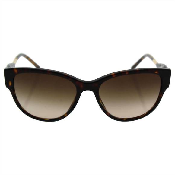 NEW BURBERRY women's be 4190 sunglasses in dark havana/brown - Picture 1 of 1